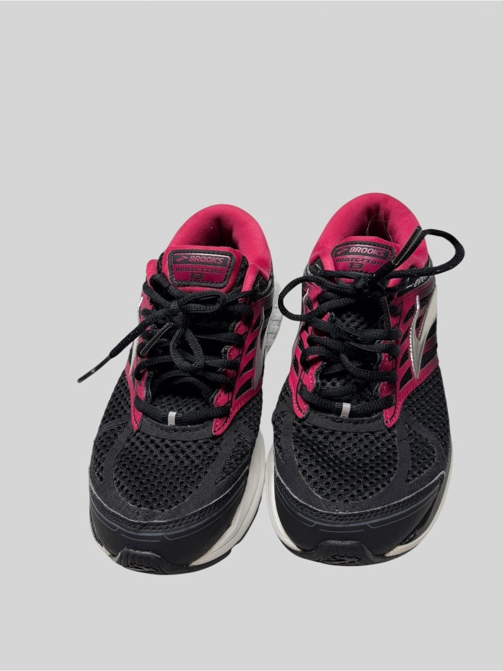 Brooks Women's Black and Pink Running Sneakers - Picture 3 of 8